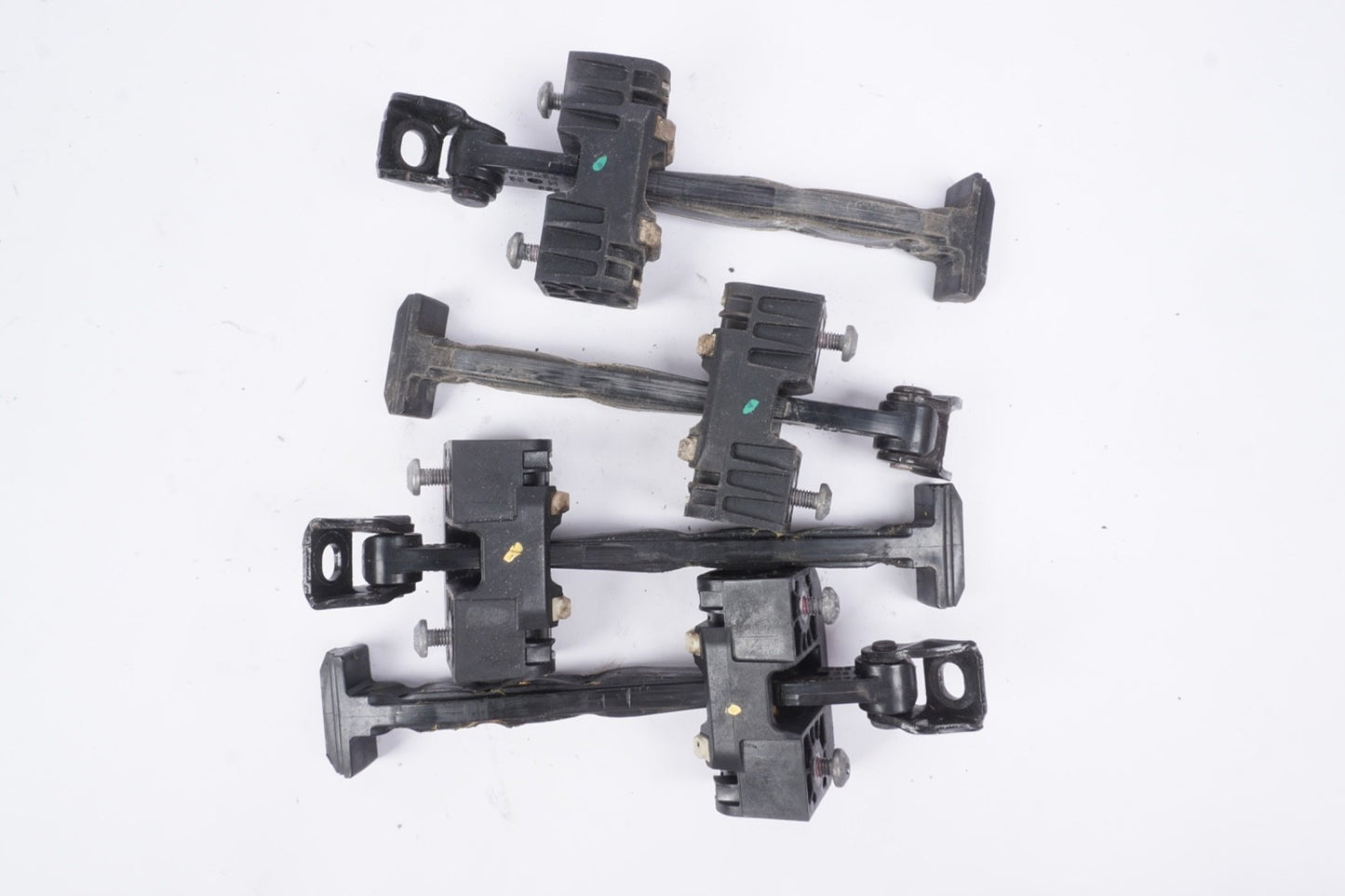 12-18 BMW 650i 640i LEFT RIGHT FRONT REAR SIDE DOOR HINGE CHECK STRAP STOPPER