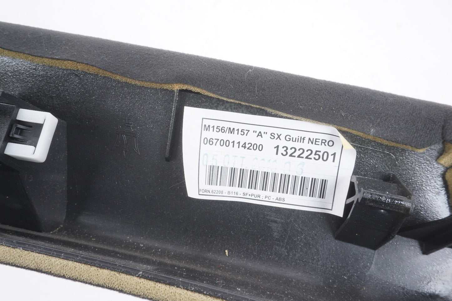 2014 - 2019 MASERATI GHIBLI LEFT DRIVER FRONT A PILLAR TRIM OEM