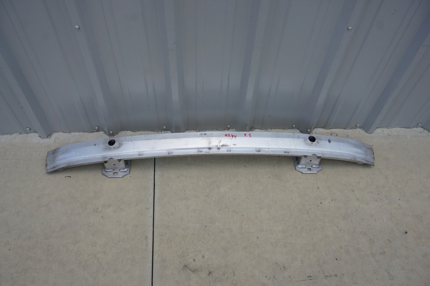2011 - 2017 BMW X3 F25 REAR BUMPER REINFORCEMENT IMPACT BAR BEAM OEM