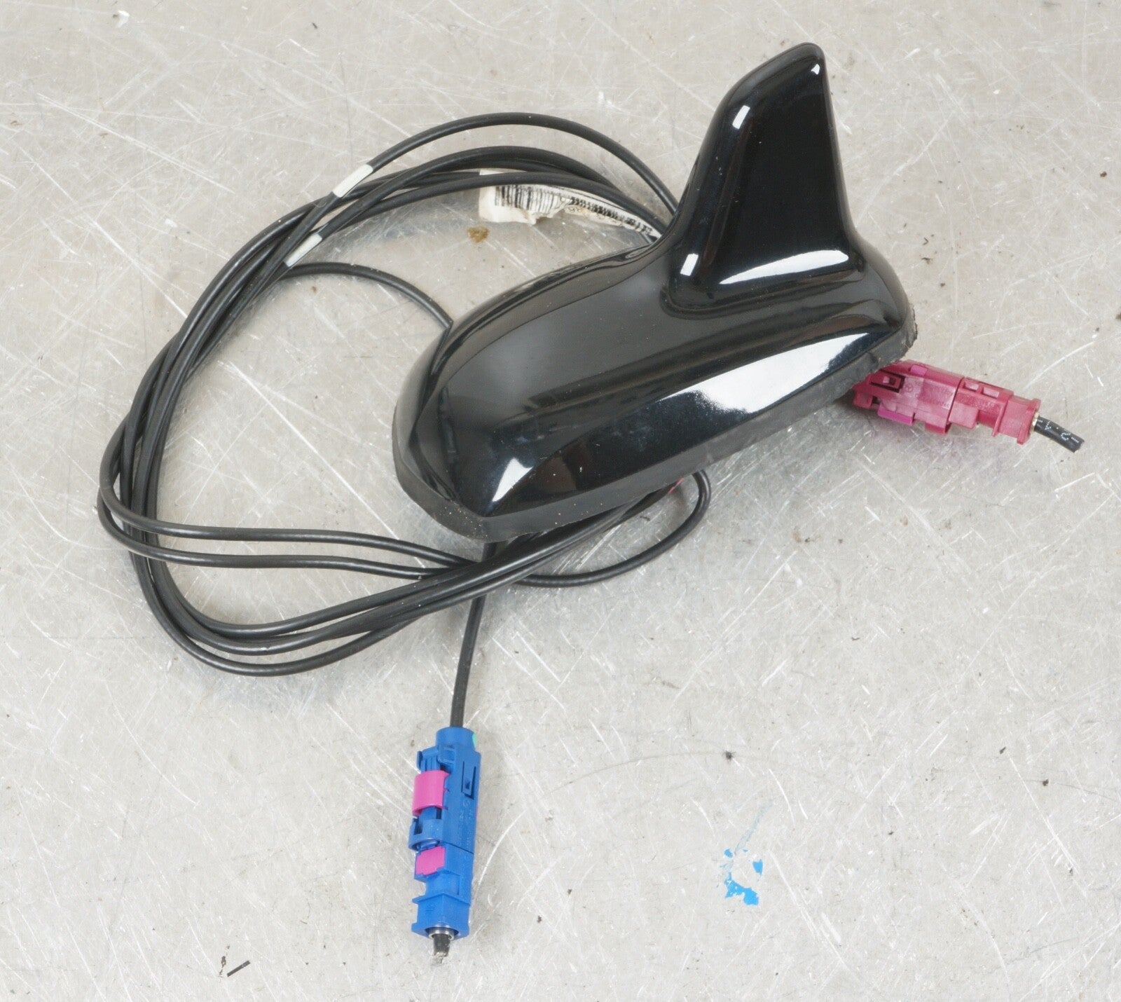 07-13 Mercedes W221 S550 S65 AMG Top Shark Fin Antenna Roof GPS Black OEM