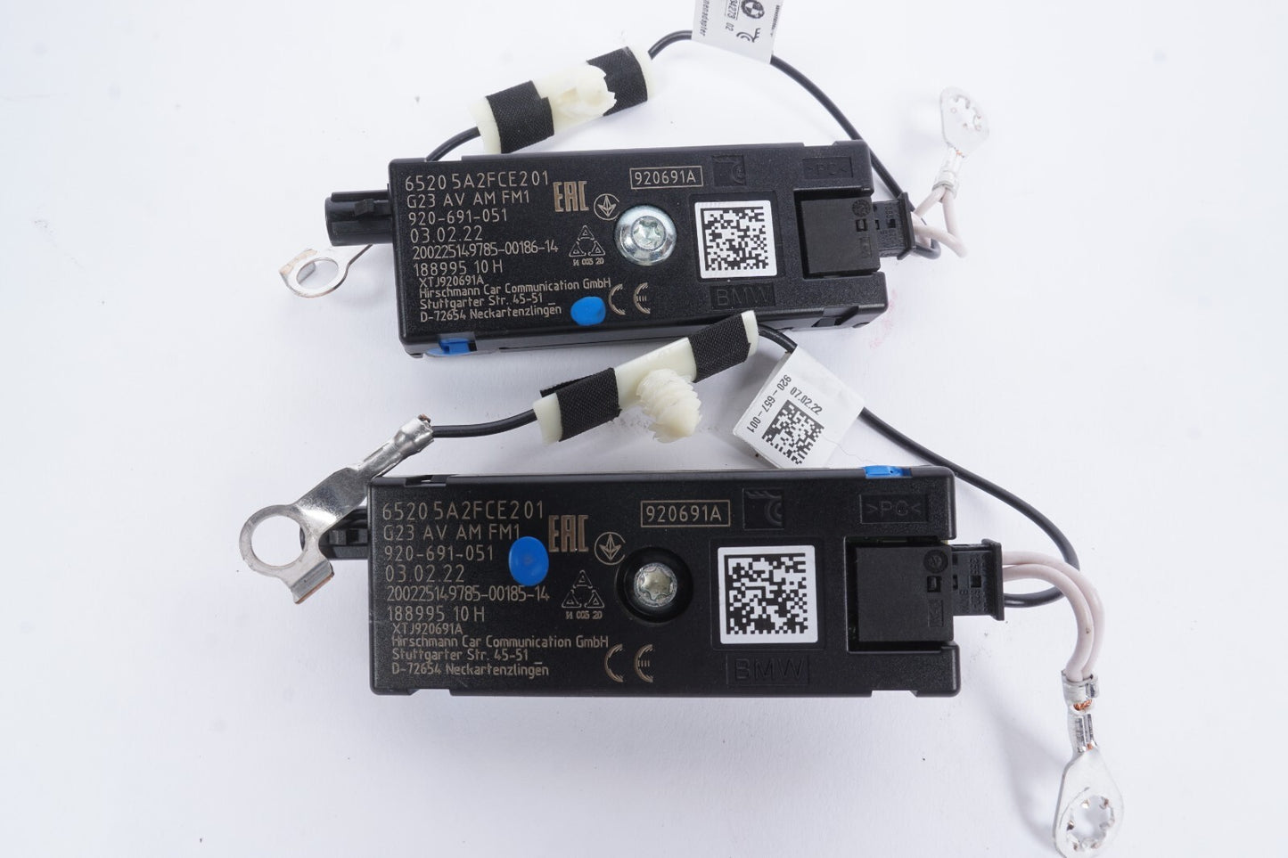 21 - 24 BMW 430I Convertible Antenna Amplifier Set Of 2 OEM