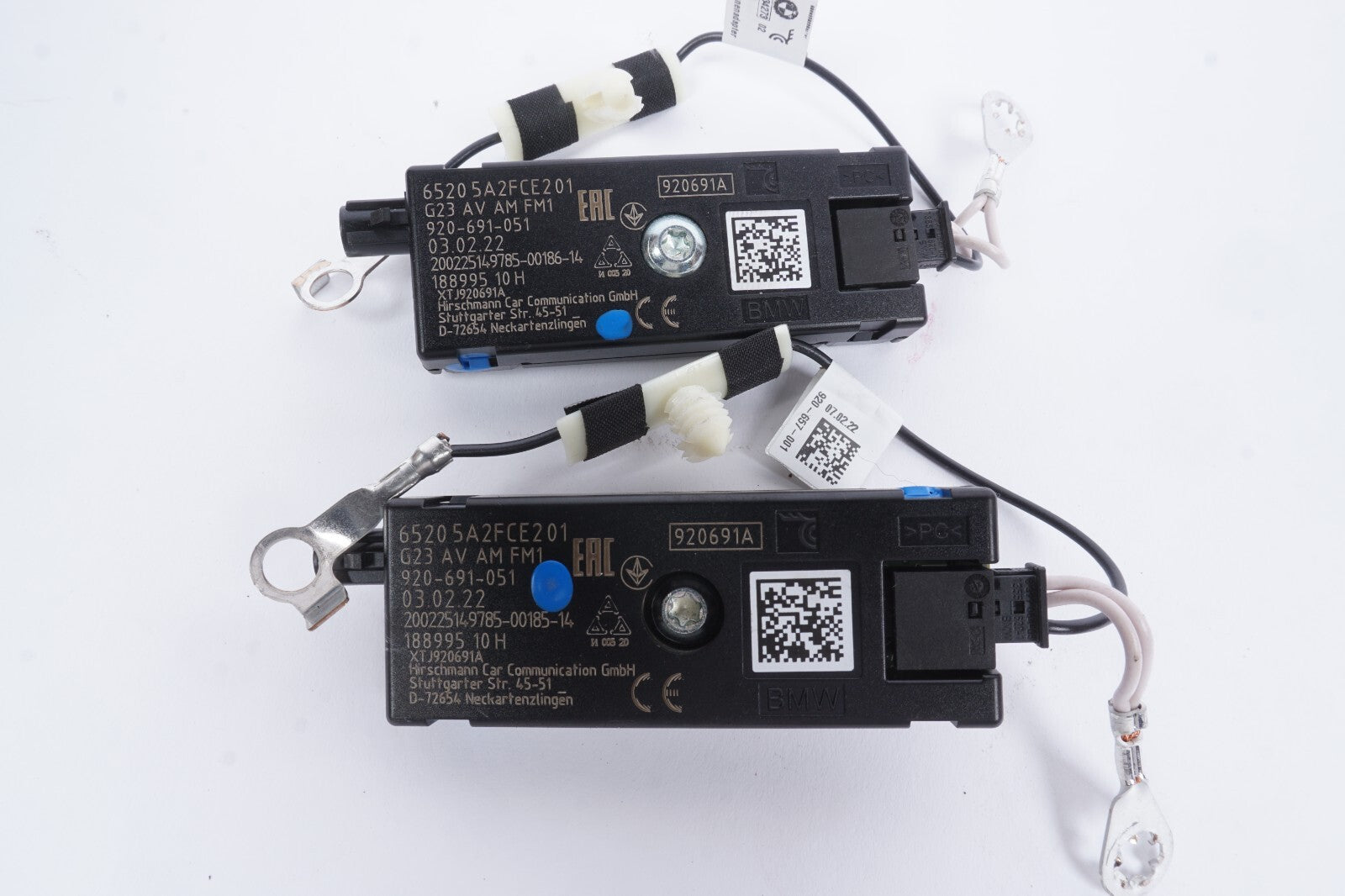 21 - 24 BMW 430I Convertible Antenna Amplifier Set Of 2 OEM