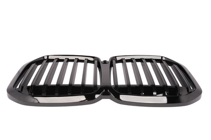 For 2023-2025 BMW G07 X7 xDrive40i M60i Glossy Black Front Kidney Grille Grill