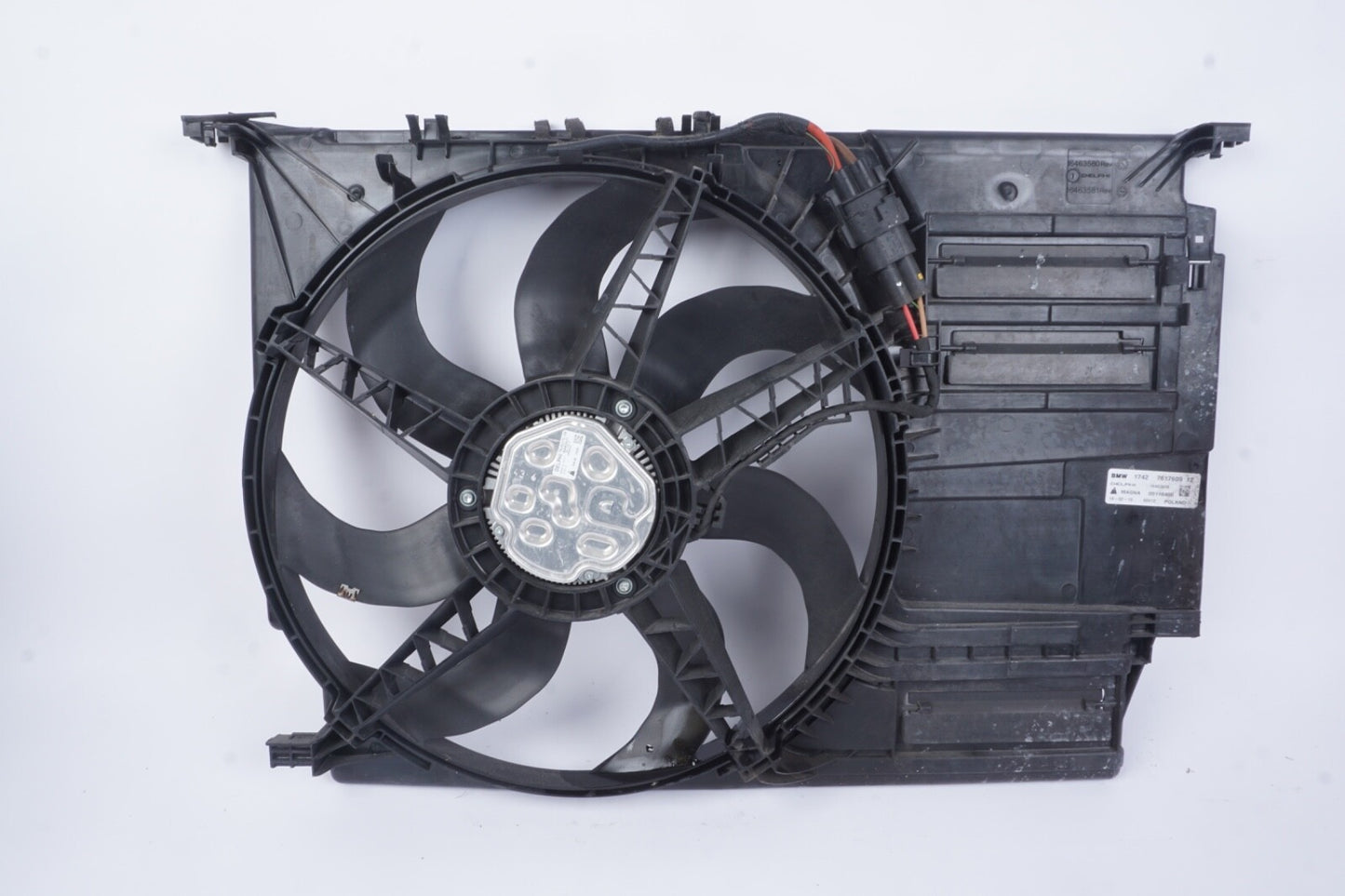 14-16 Mini Cooper  Engine Radiator Cooling Fan Motor Assembly OEM