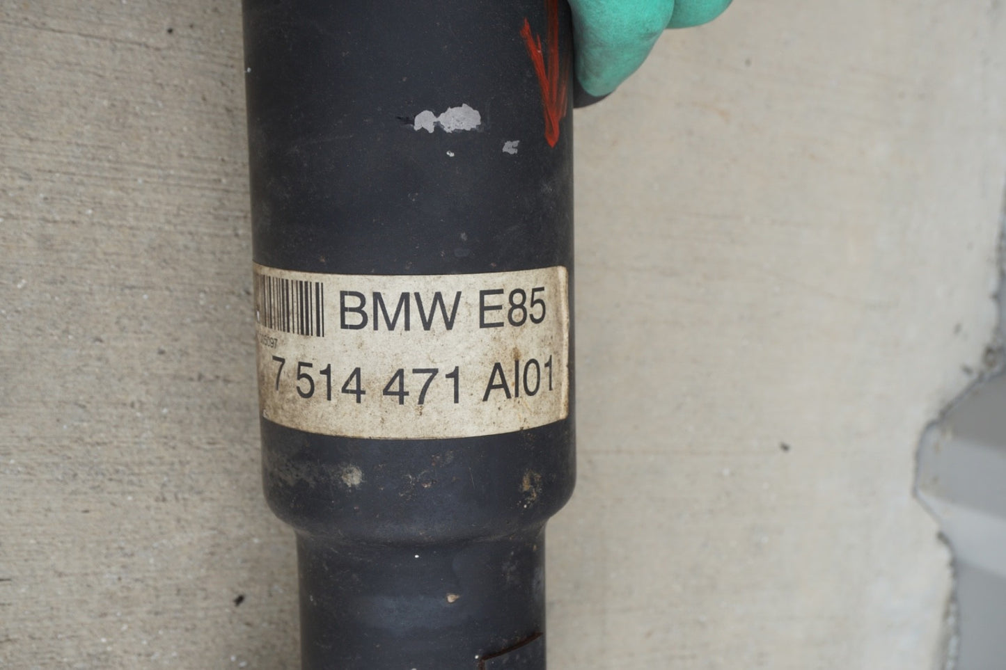 2003-05 BMW E85 Z4 AUTOMATIC DRIVESHAFT DRIVELINE 7514471