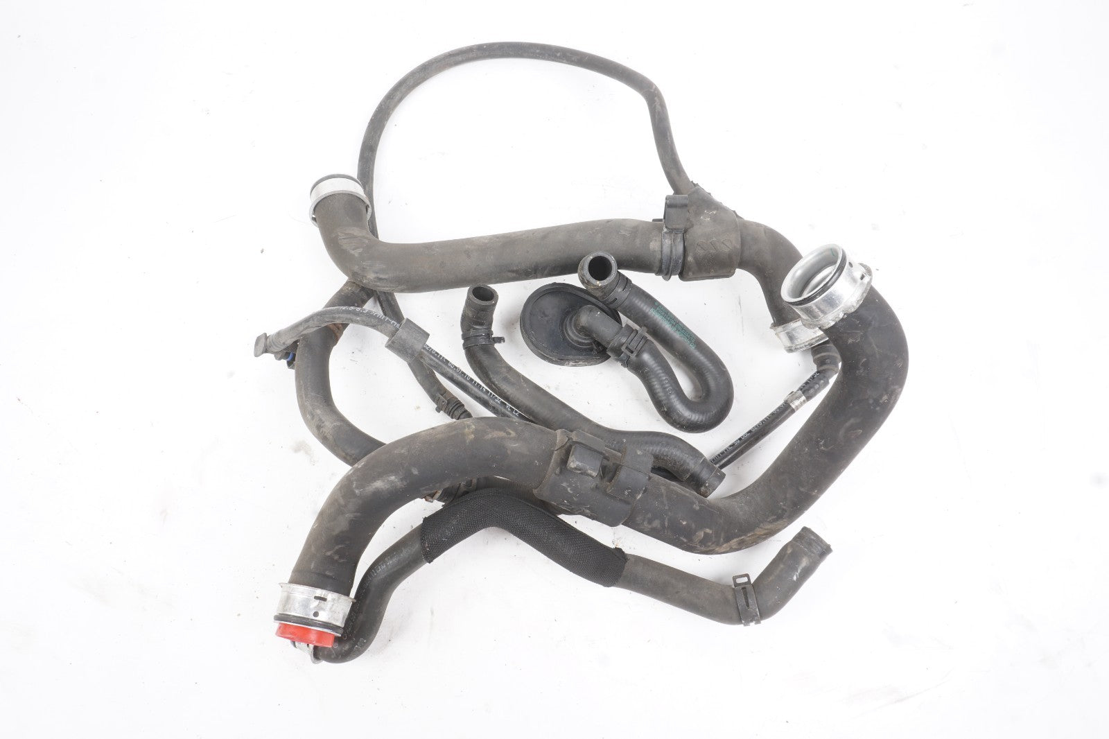 08-11 Mercedes W204 C300 Coolant Hose Line Pipe SET OEM
