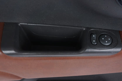 12-19 Fiat 500 Abarth Coupe Left Leather Interior Door Trim Panel