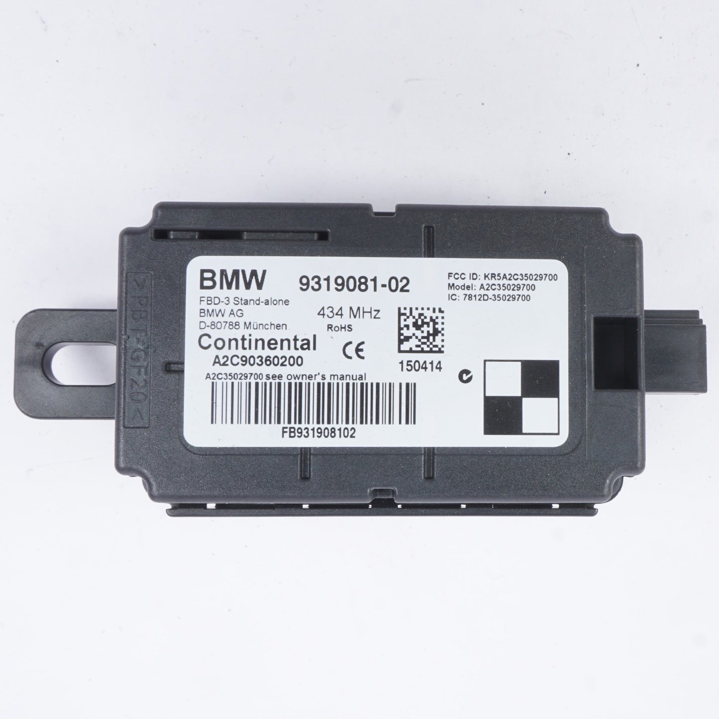 14-20 BMW 428 435 440 Radio Remote Control Module Receiver Unit 9319081 OEM
