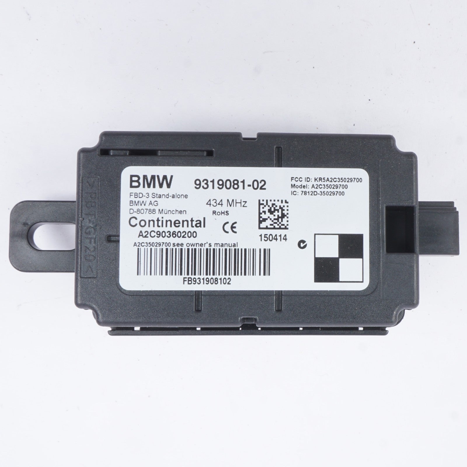 14-20 BMW 428 435 440 Radio Remote Control Module Receiver Unit 9319081 OEM