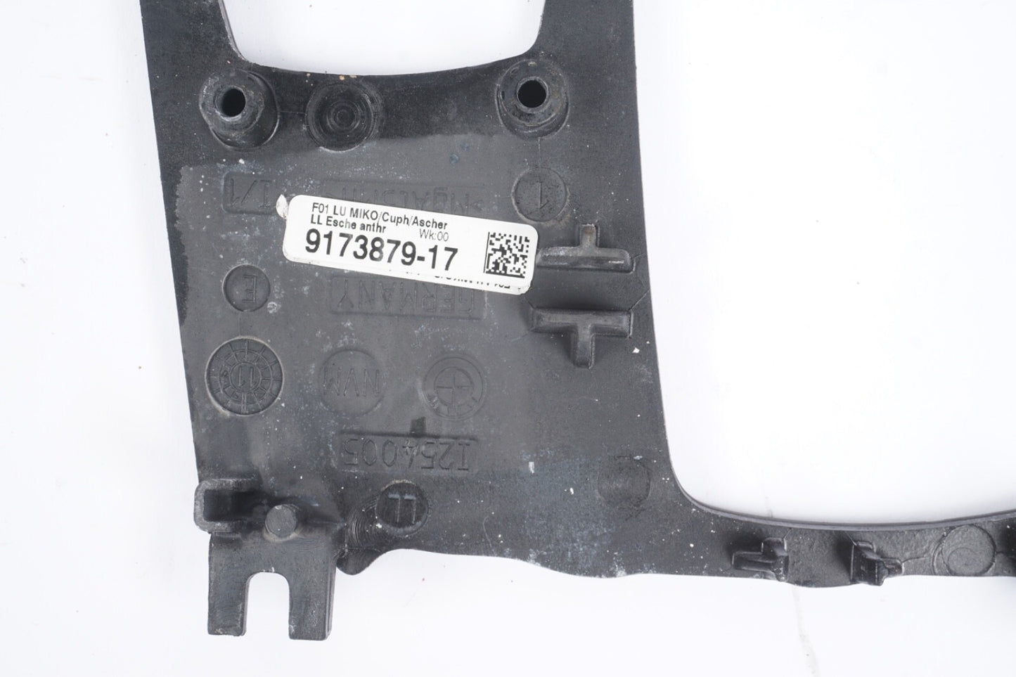 2009-2015 BMW 7 Series Center Console Shifter Surround Trim Bezel 9113863
