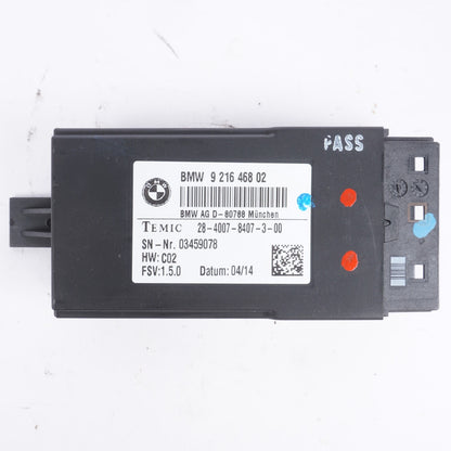 2011 - 2024 BMW X3 F25 FRONT RIGHT SEAT POWER CONTROL MODULE UNIT OEM 9216468