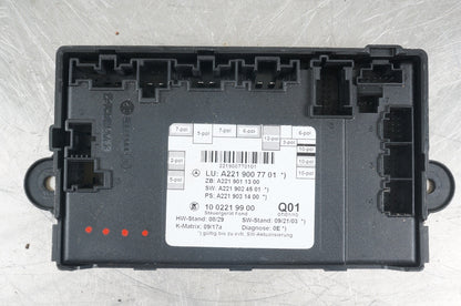 07-13 Mercedes W221 S550 S400 Rear Right or Left Side Door Control Module OEM