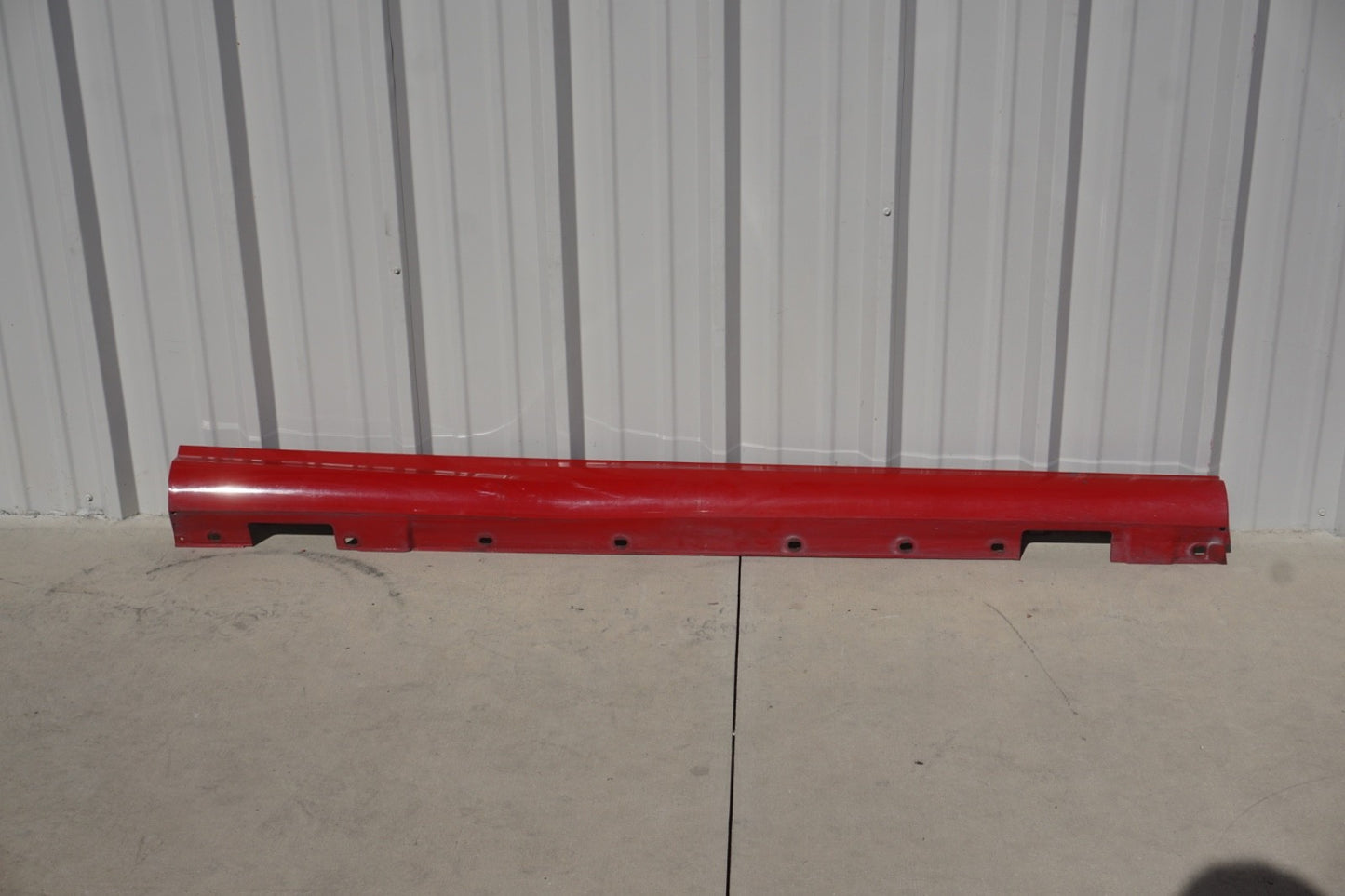 2008 - 2014 Mercedes C250 C300 AMG Sport Sedan Right Side Skirt Rocker Panel Red