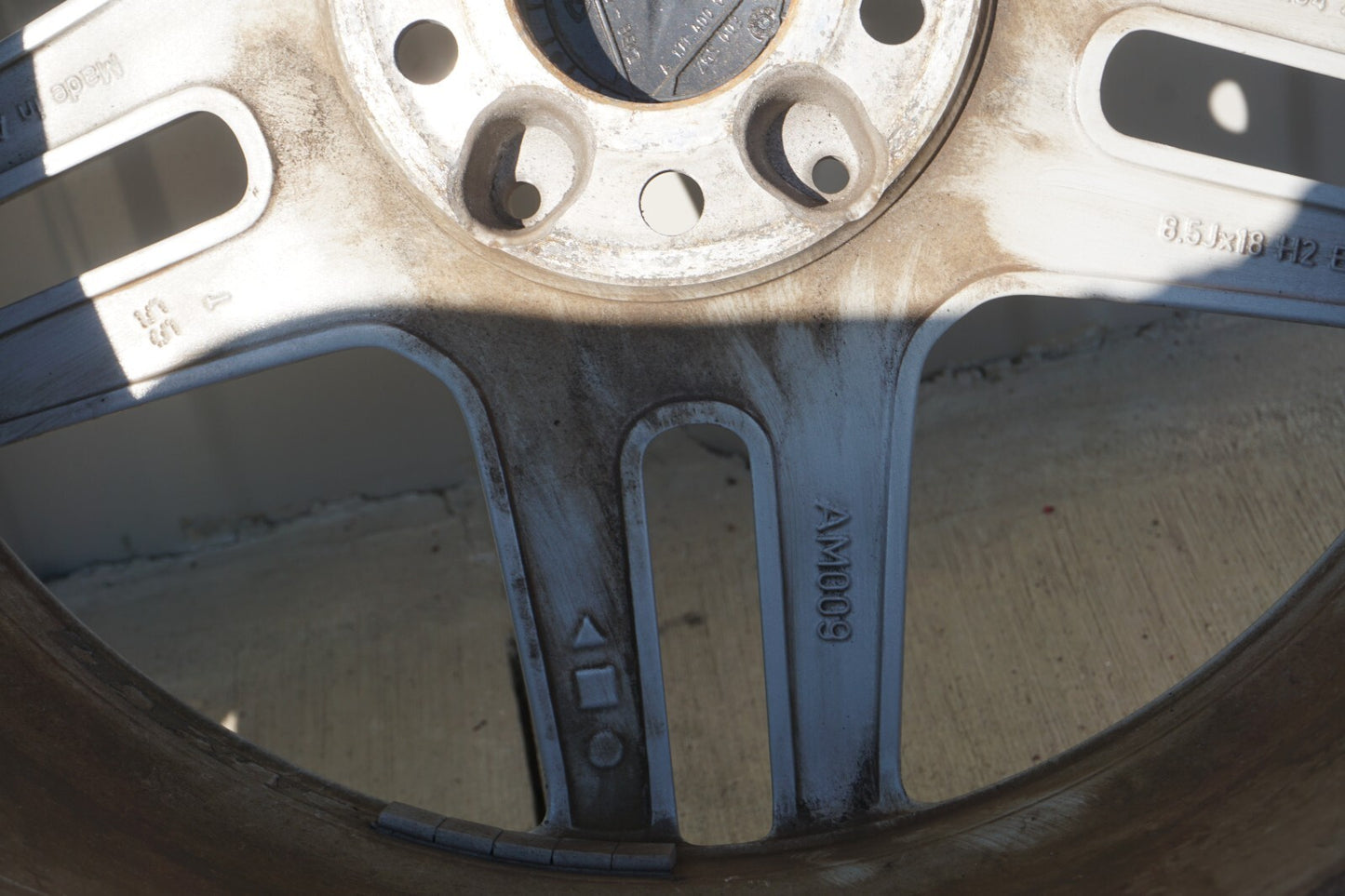 08-14 Mercedes C250 C300 C350 AMG Alloy Wheel Rim & Tire R18 18" OEM