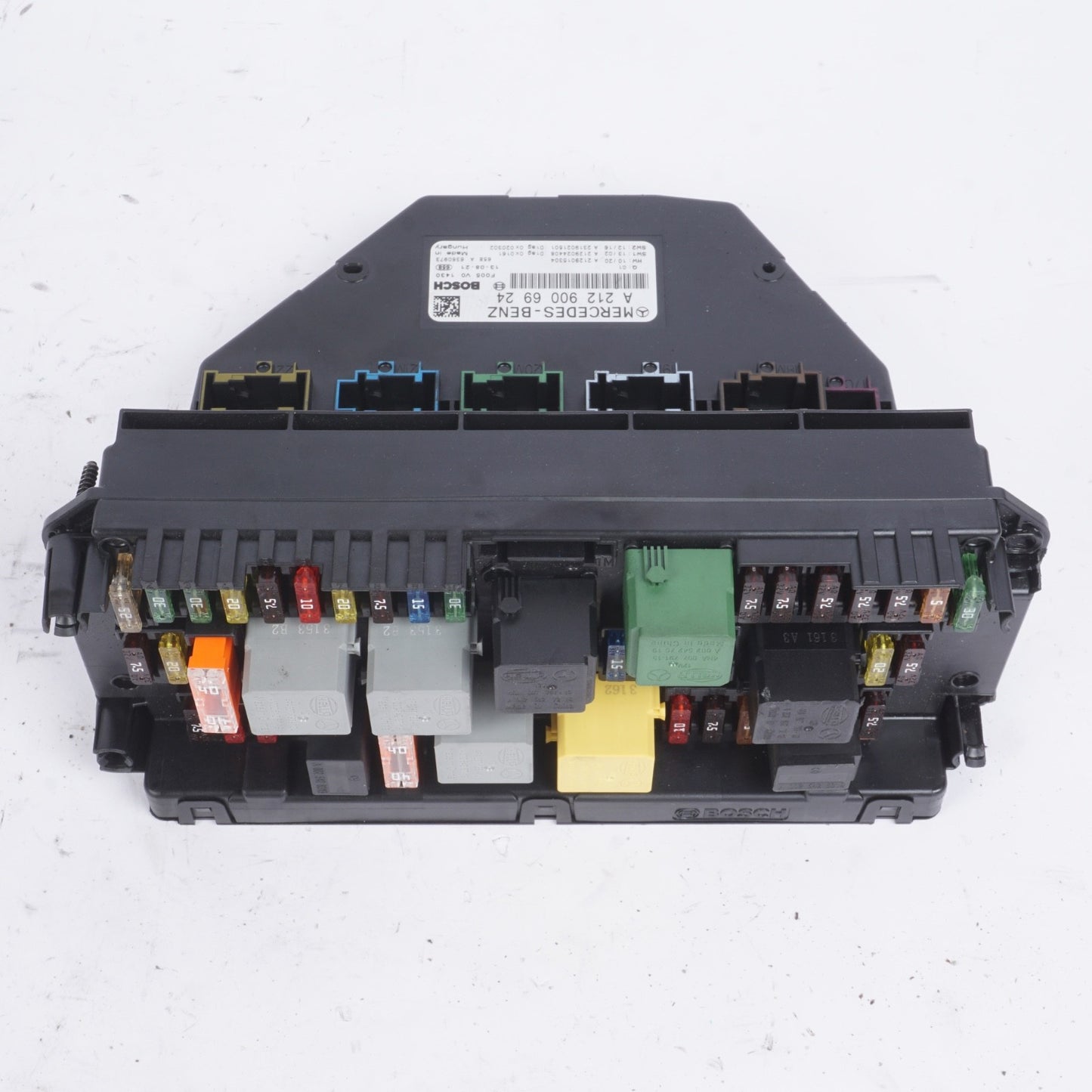 10-20 Mercedes W207 E350 CLS63 SLK250 Front SAM Module Relay Fuse Box OEM