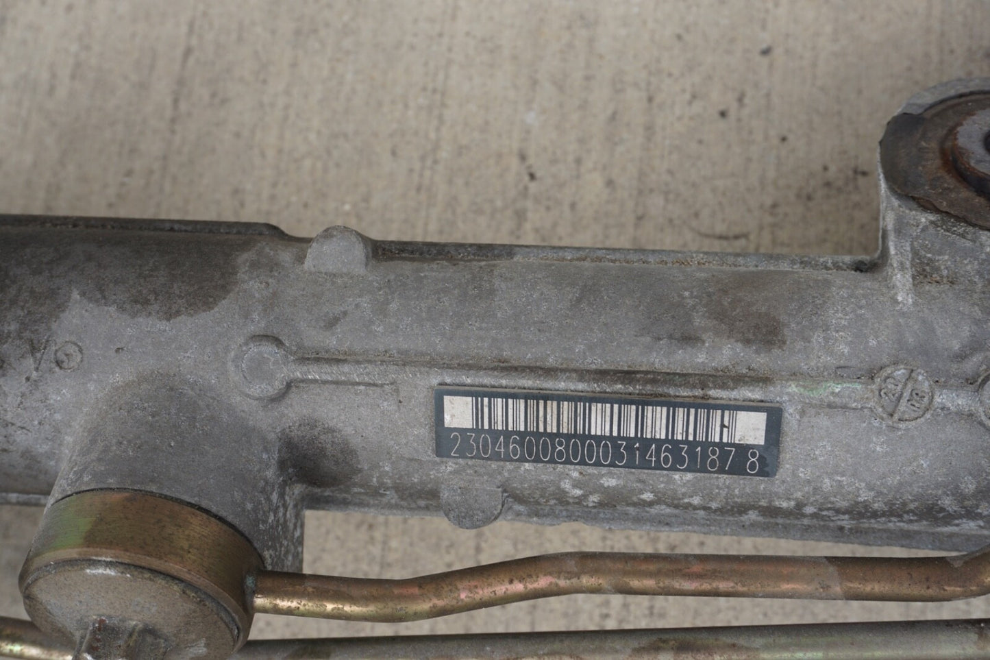 03-06 Mercedes R230 SL500 SL55 AMG Power Steering Rack And Pinion 23011011003