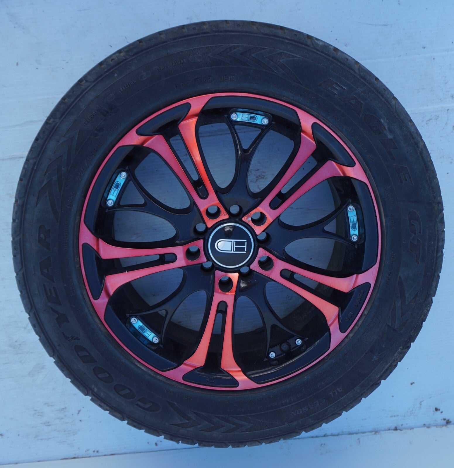 HD WHEELS RIMS & TIRE GOODYEAR EAGLE GT 225/55 r16 4x114 4x100