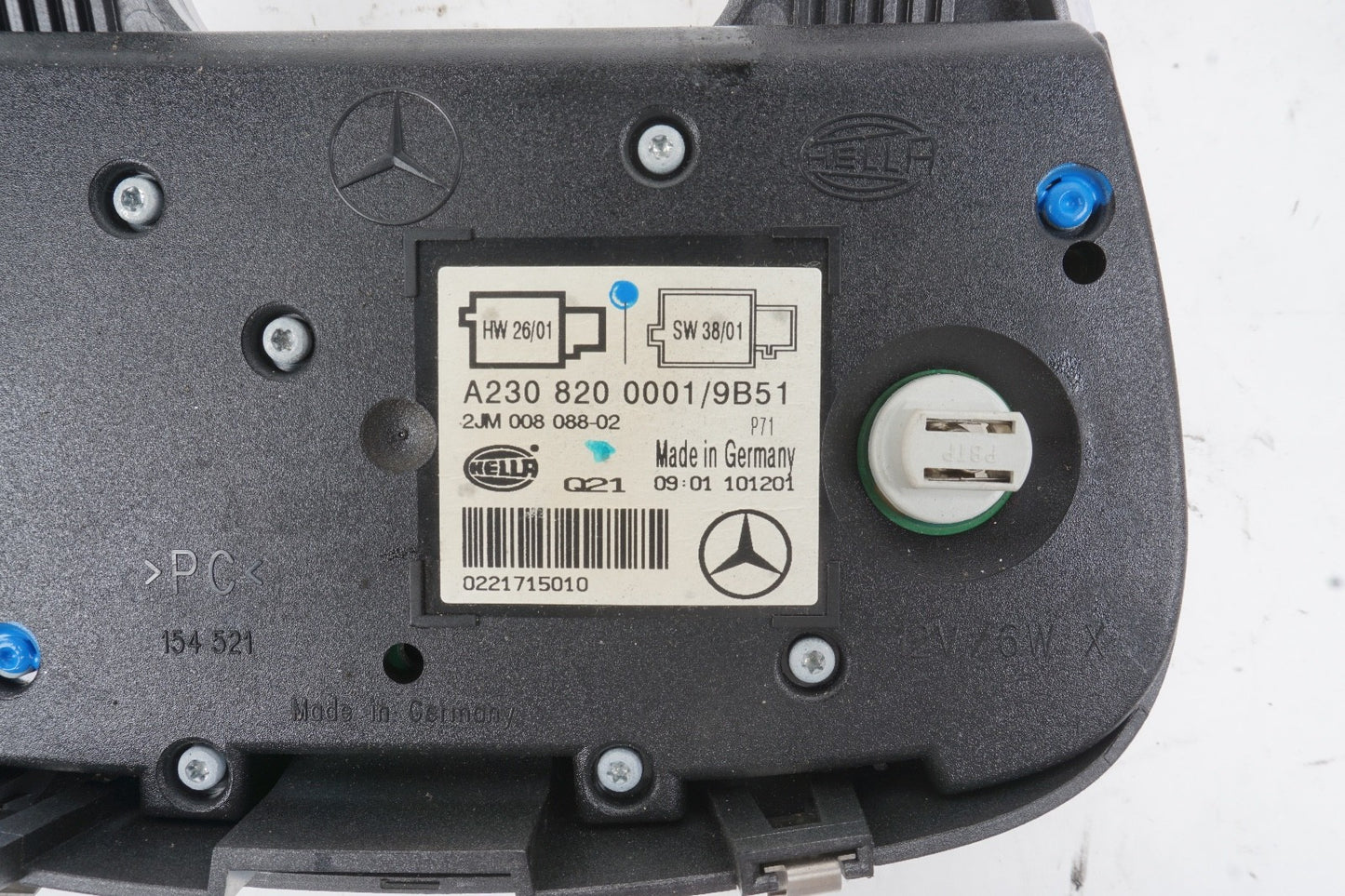 03-04 Mercedes R230 SL500 SL55 AMG Overhead Dome Light Lamp 2308200001 OEM
