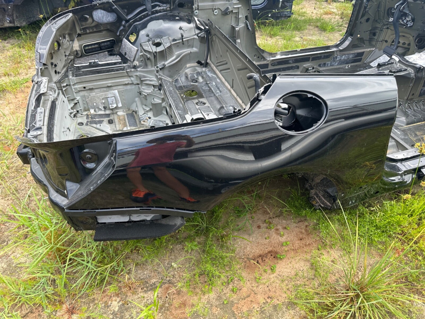 2015 - 2016 MERCEDES SL400 SL450 SL550 REAR RIGHT QUARTER PANEL STRUCTURE CUT