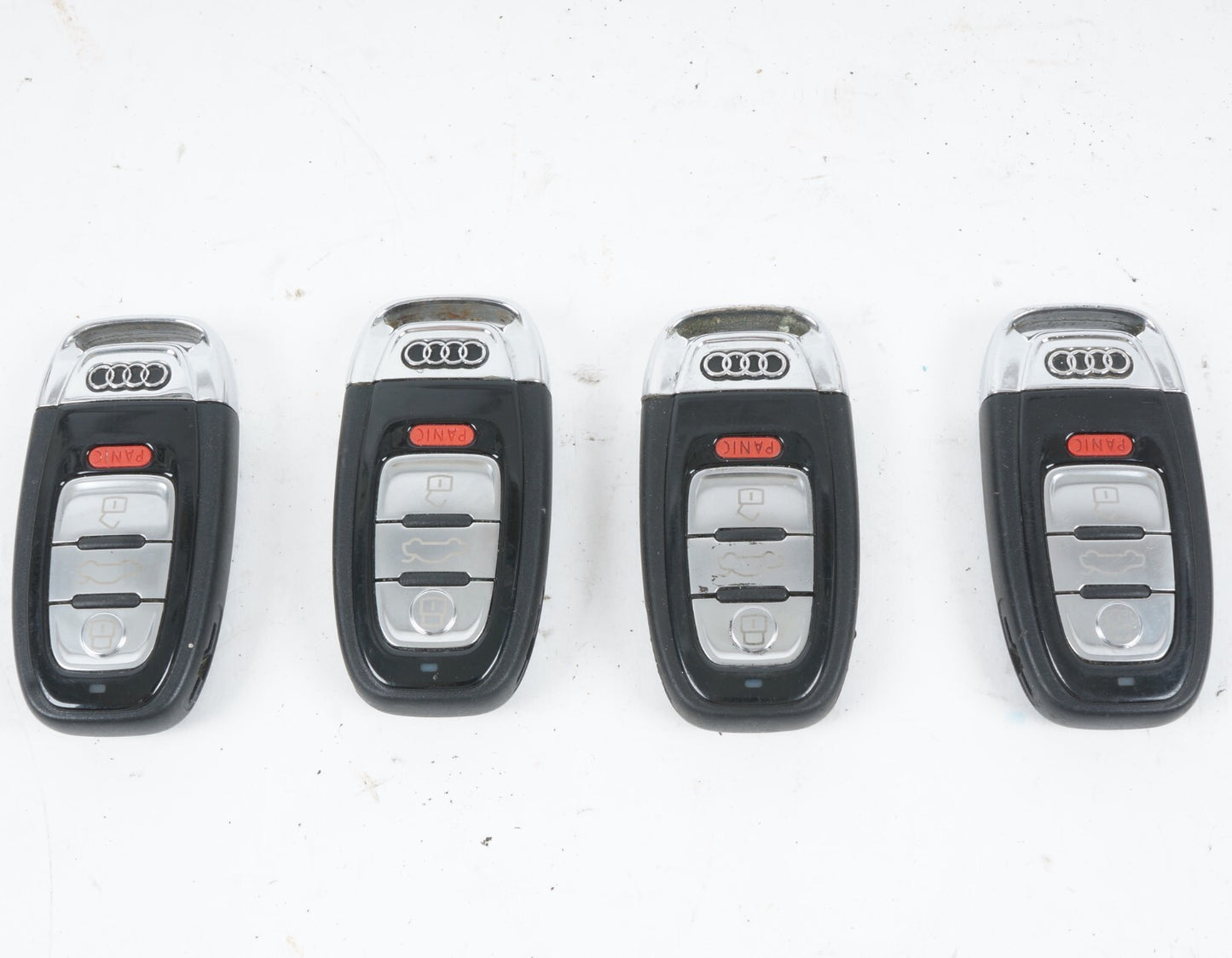 2012 - 2017 AUDI A4 A5 A6 A7 A8 SMART KEY REMOTE FOB (4 - BUTTON) SET OF 4 OEM