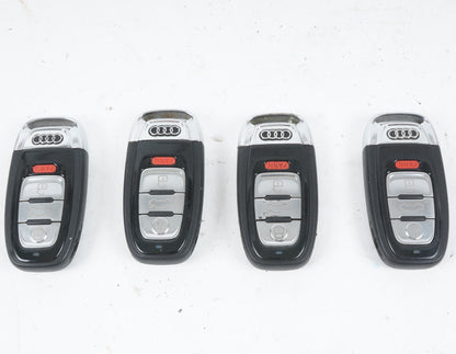 2012 - 2017 AUDI A4 A5 A6 A7 A8 SMART KEY REMOTE FOB (4 - BUTTON) SET OF 4 OEM