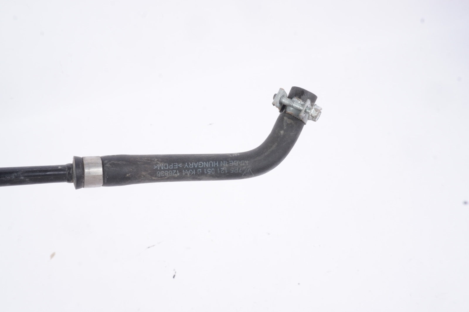 11-18 Porsche Cayenne 958 3.6L V6 Engine Radiator Coolant Hose Pipe OEM