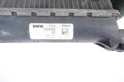 2018-2022 BMW X2 F39 OEM 2.0L Engine Auxiliary Cooling Coolant Radiator 7634565