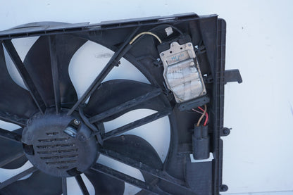 08-14 Mercedes C300 W204 ENGINE RADIATOR COOLING FAN W/ SHROUD OEM
