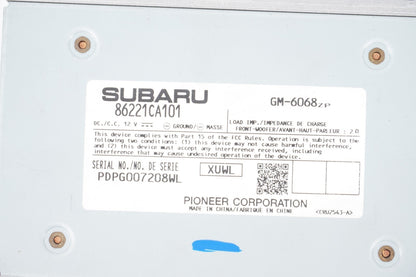 2013 - 2020 Subaru BRZ Pioneer Radio Amplifier 86221CA101 OEM