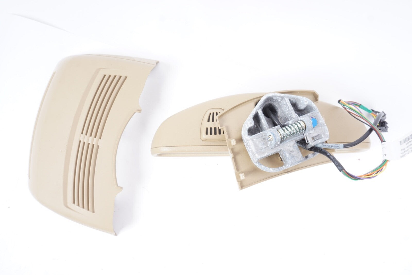 2010 - 2013 Mercedes S550 OEM Rear View Mirror Beige Color
