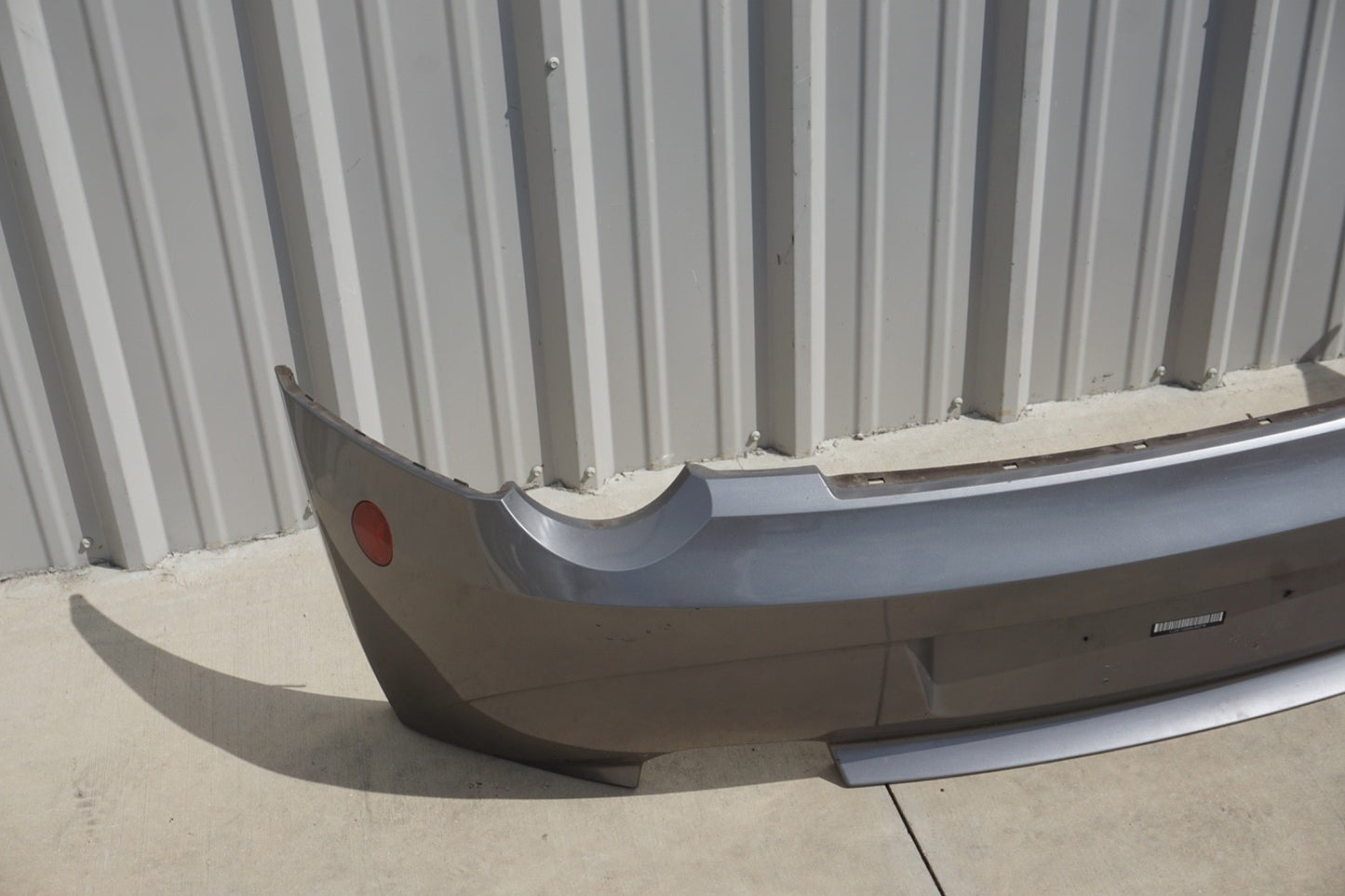2003-2005 BMW Z4 CONVERTIBLE REAR BUMPER COVER BLUE OEM 7016068