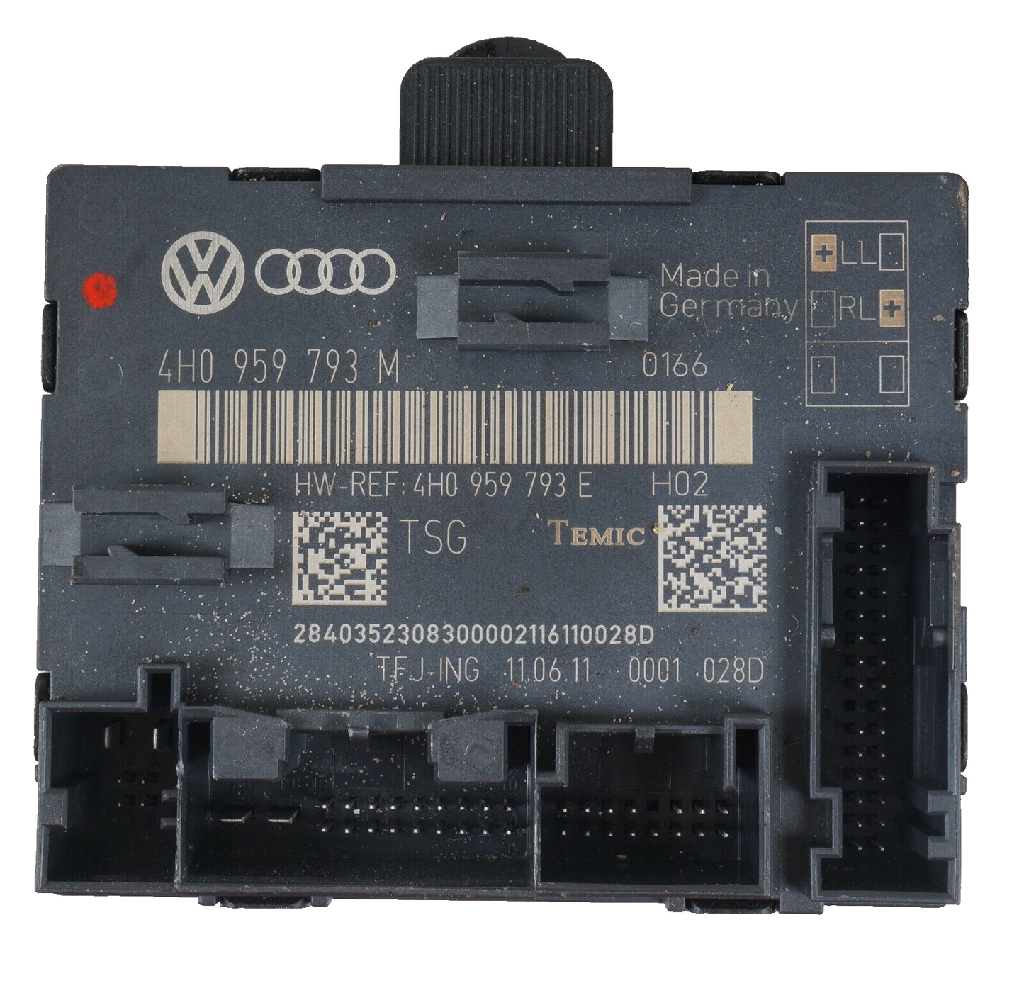 2013-2018 AUDI D4 A8 S8 FRONT LEFT DOOR CONTROL MODULE 4H0959793E OEM