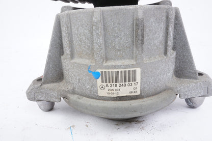 10-16 Mercedes E350 W207 Engine Motor Mount Bracket Left Side 2182400317 OEM