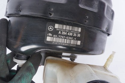 08-15 Mercedes W207 C250 E350 Power Brake Booster Master Cylinder Reservoir OEM