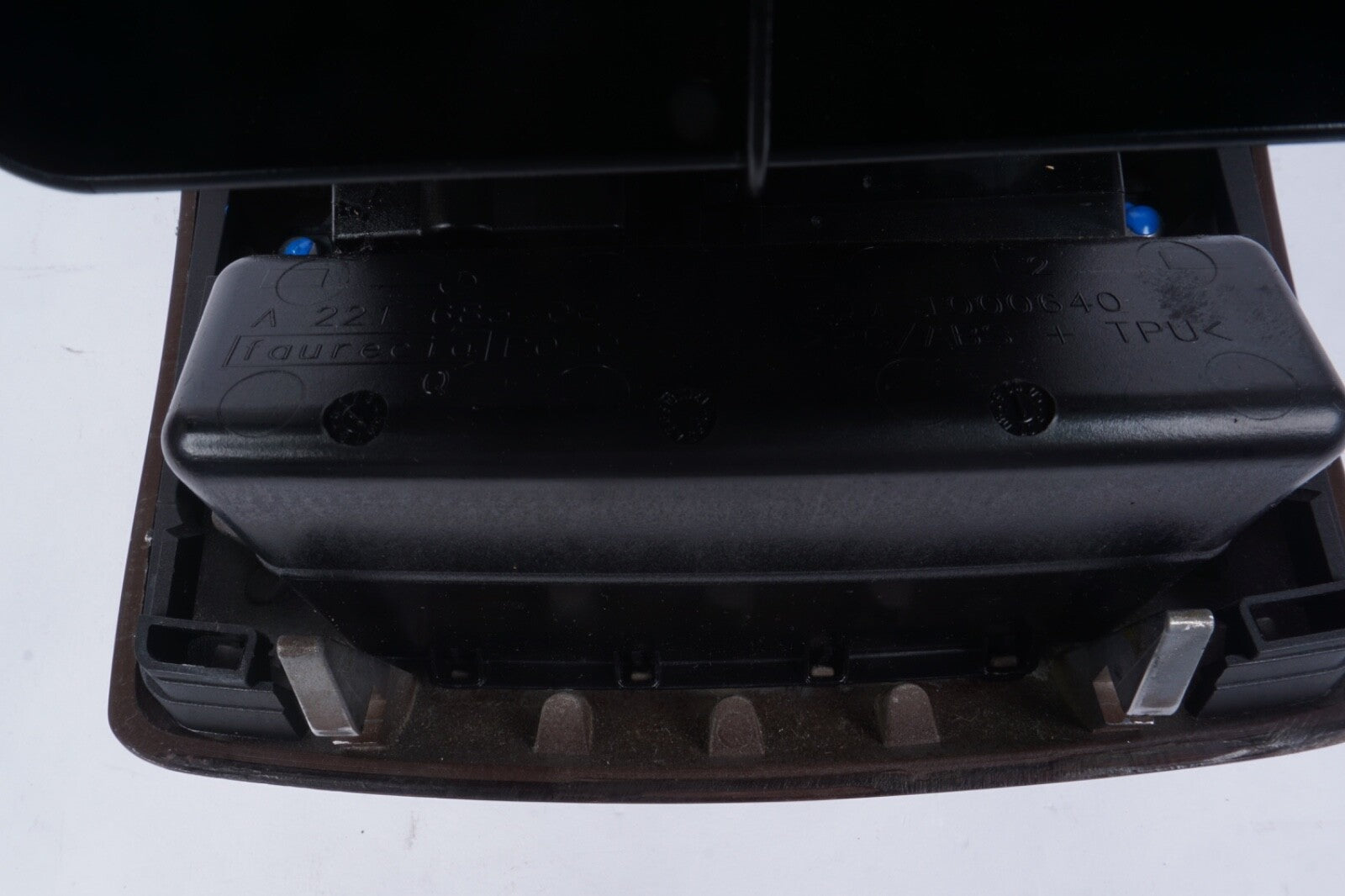 2007-2013 MERCEDES W221 S550 REAR CENTER CONSOLE A/C AIR VENT WOOD TRIM OEM