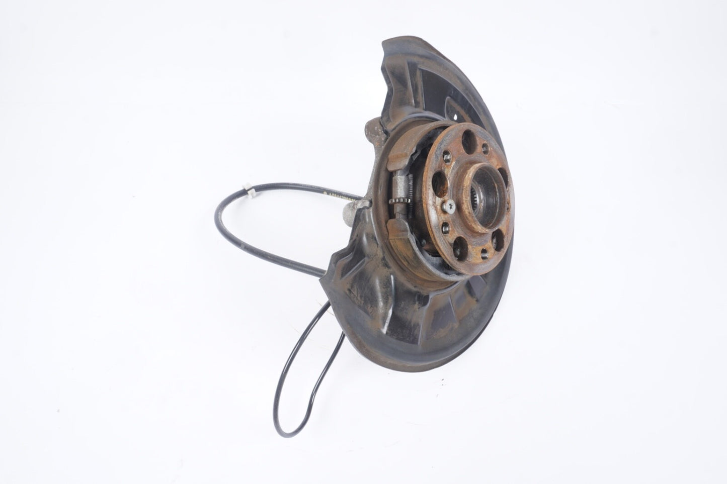 10-16 Mercedes W207 E350 E550 Coupe Rear Driver Left Spindle Knuckle OEM