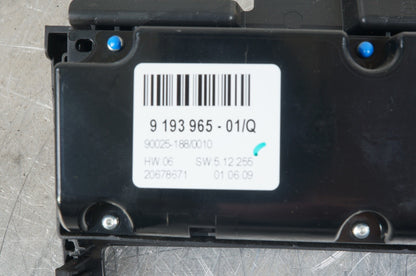 2007-2010 BMW X5 Front AC Climate Control TEMP UNIT 9165682