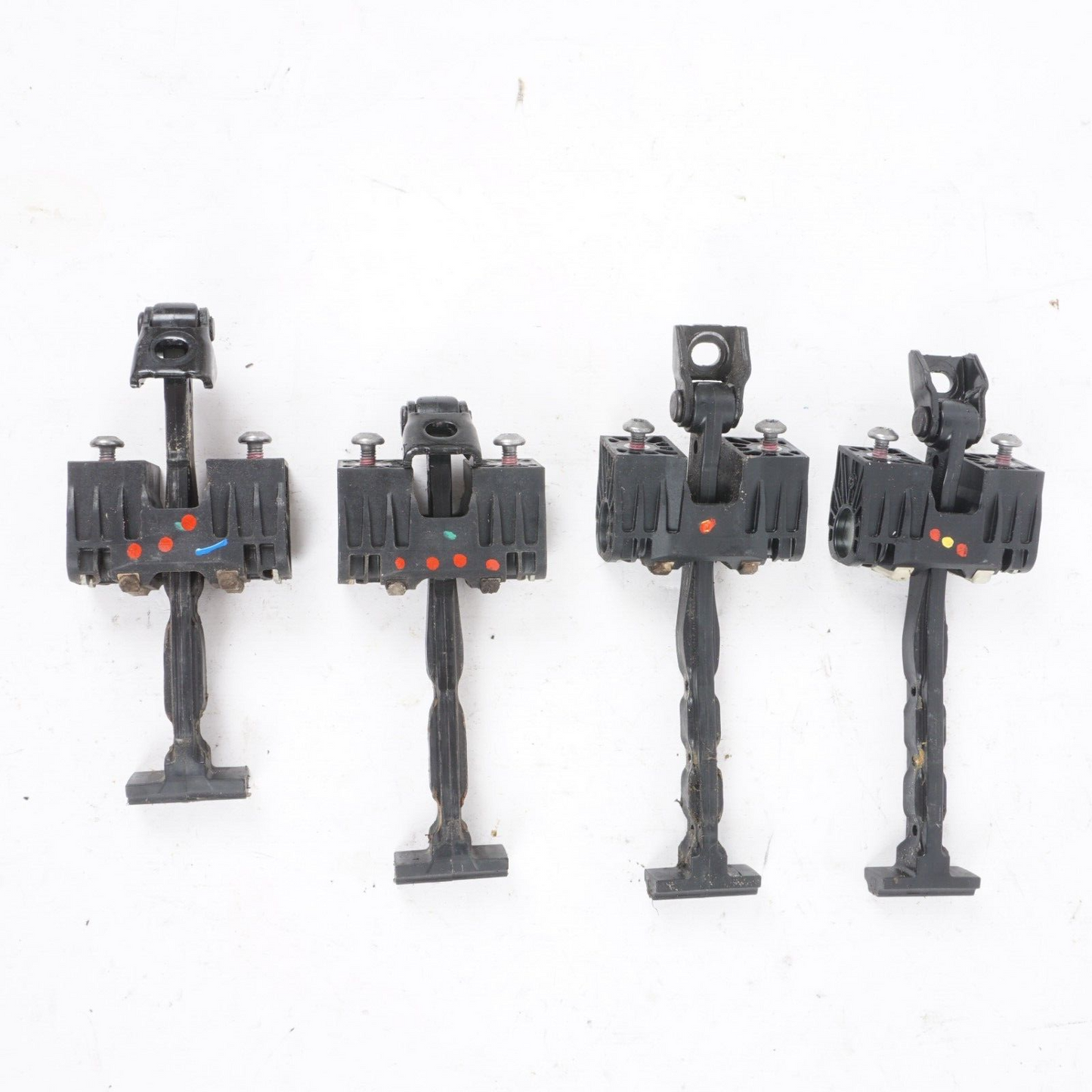 2010-2017 BMW 550I GT F07 DOOR HINGE CHECK STRAP STOPPER SET OF 4 OEM