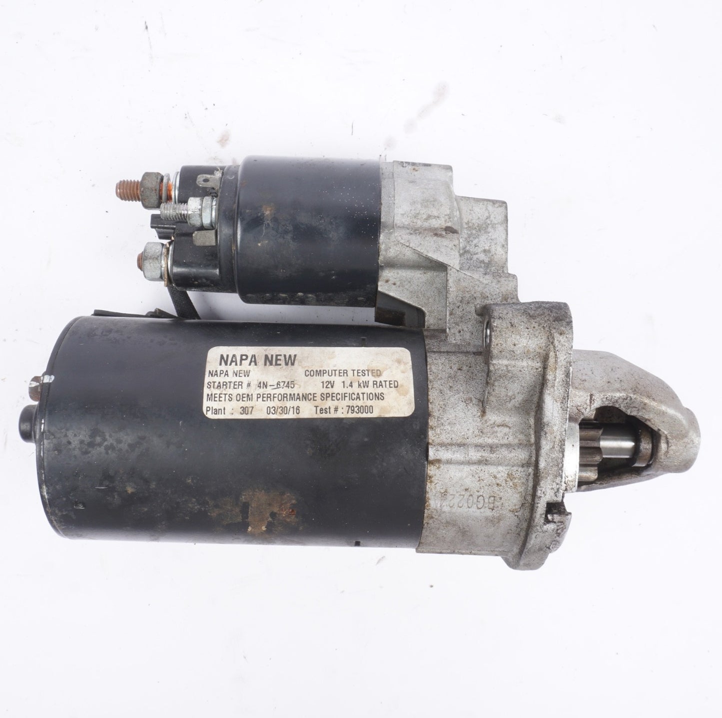2003 - 2005 BMW Z4 E85 Roadster Engine Starter Motor 2354693 OEM