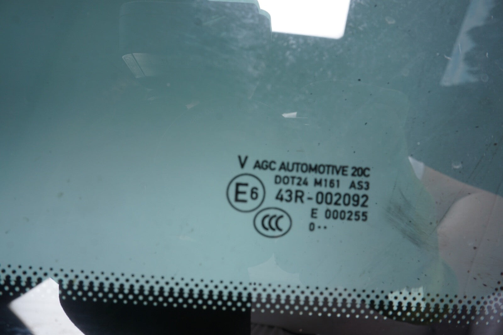11-18 Porsche Cayenne 958 Hybrid S Rear Right Side Quarter Window Glass OEM