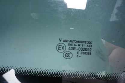 11-18 Porsche Cayenne 958 Hybrid S Rear Right Side Quarter Window Glass OEM