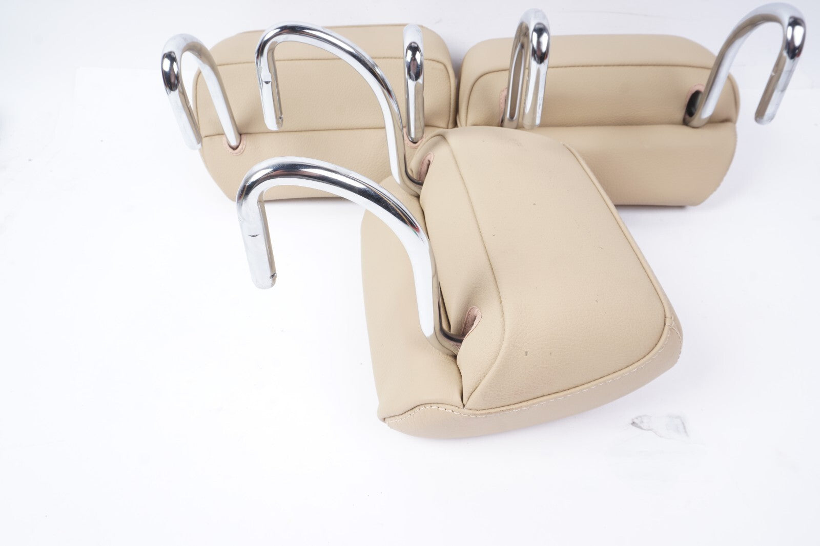 2007-2013 Mercedes W221 S550 Rear Seat Headrest Set Of 3 OEM