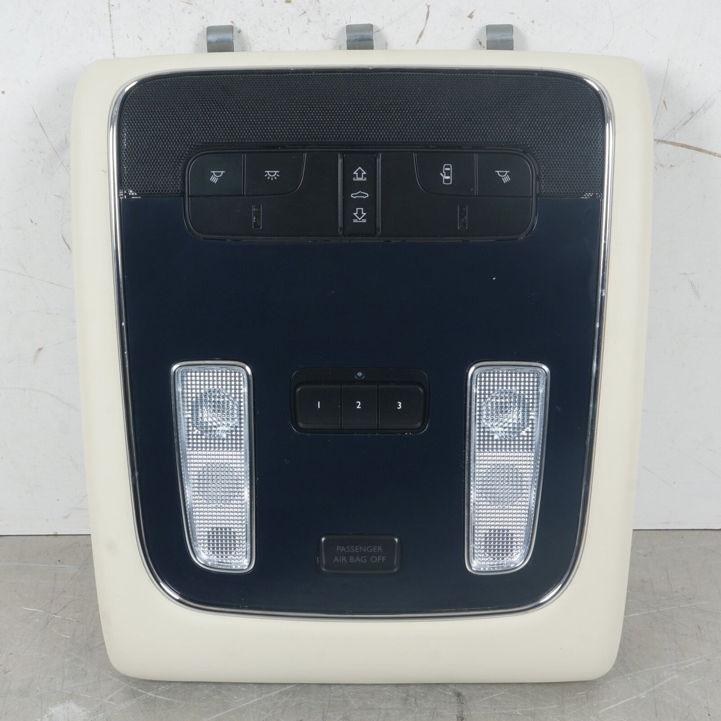 10-20 BENTLEY MULSANNE FRONT ROOF OVERHEAD CONSOLE DOME LAMP READING MAP LIGHT