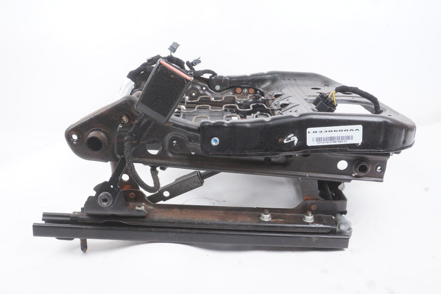 2014-2021 Maserati Ghibli Front Left Driver Seat Track Rail Frame OEM
