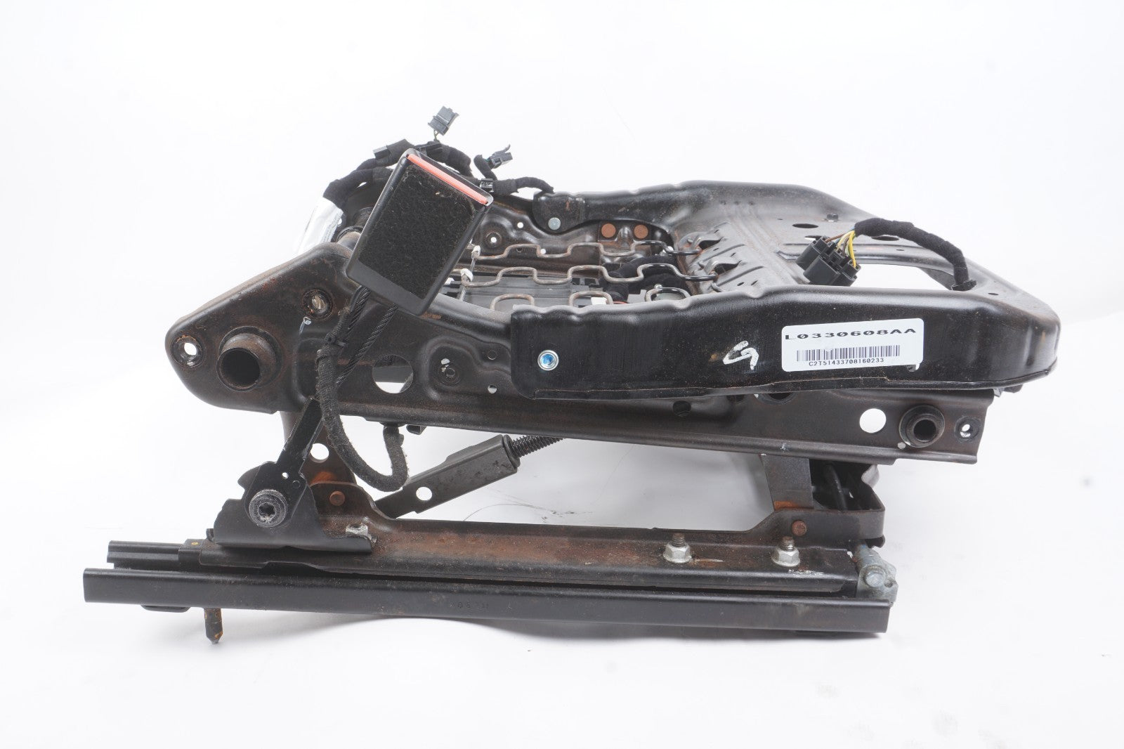 2014-2021 Maserati Ghibli Front Left Driver Seat Track Rail Frame OEM