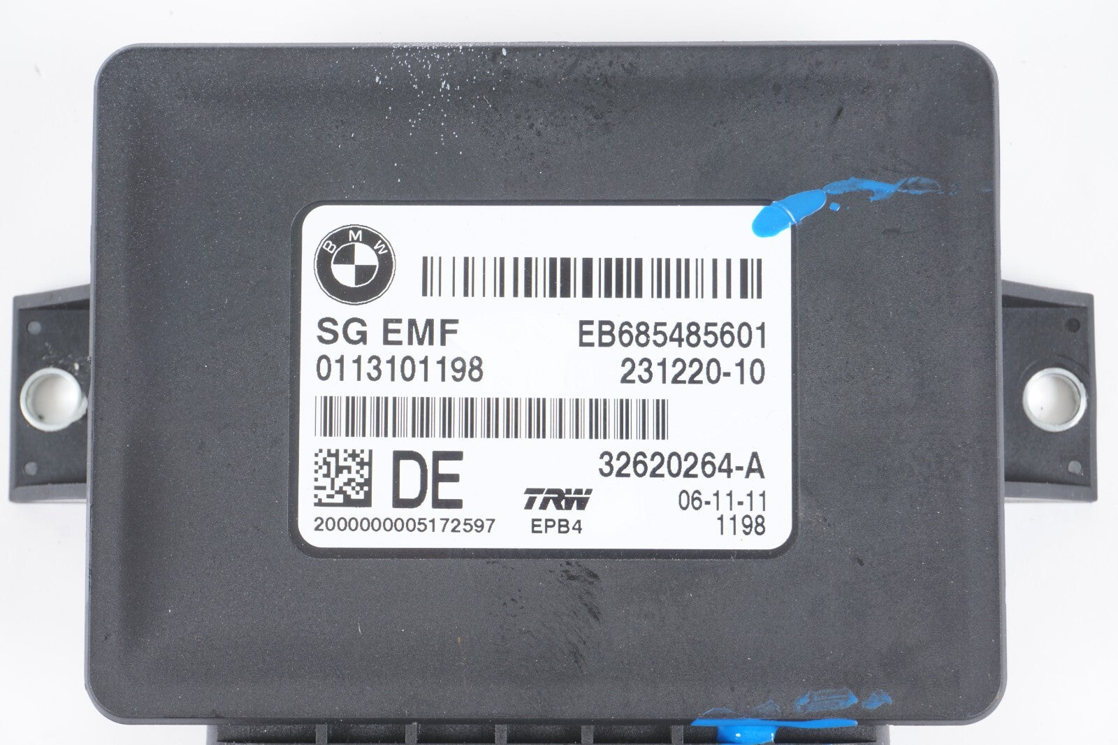 2012 - 2018 BMW 650i 640i  Parking Brake Control Module EB685485601 OEM