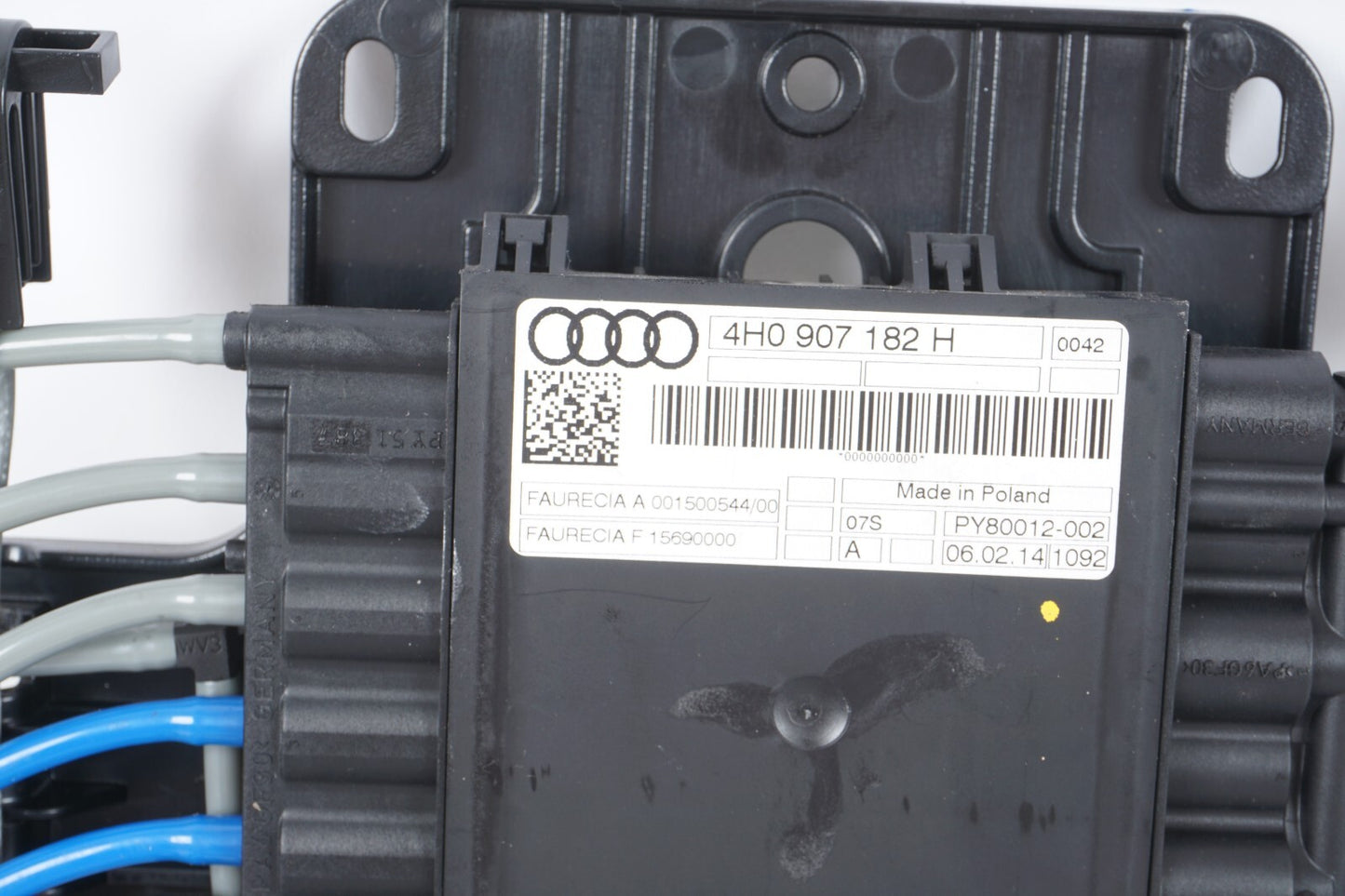 11-17 AUDI A8 A8L S8 FRONT RIGHT PASSENGERG SEAT AIR PUMP MODULE FAN SET OEM