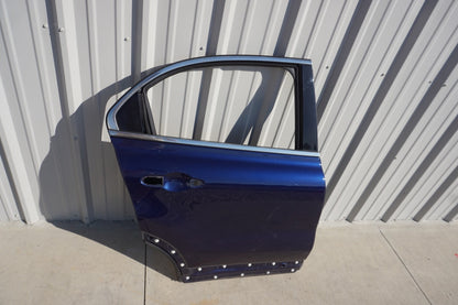 2016 - 2023 FIAT 500X REAR RIGHT PASSENGER SIDE DOOR SHELL PANEL OEM