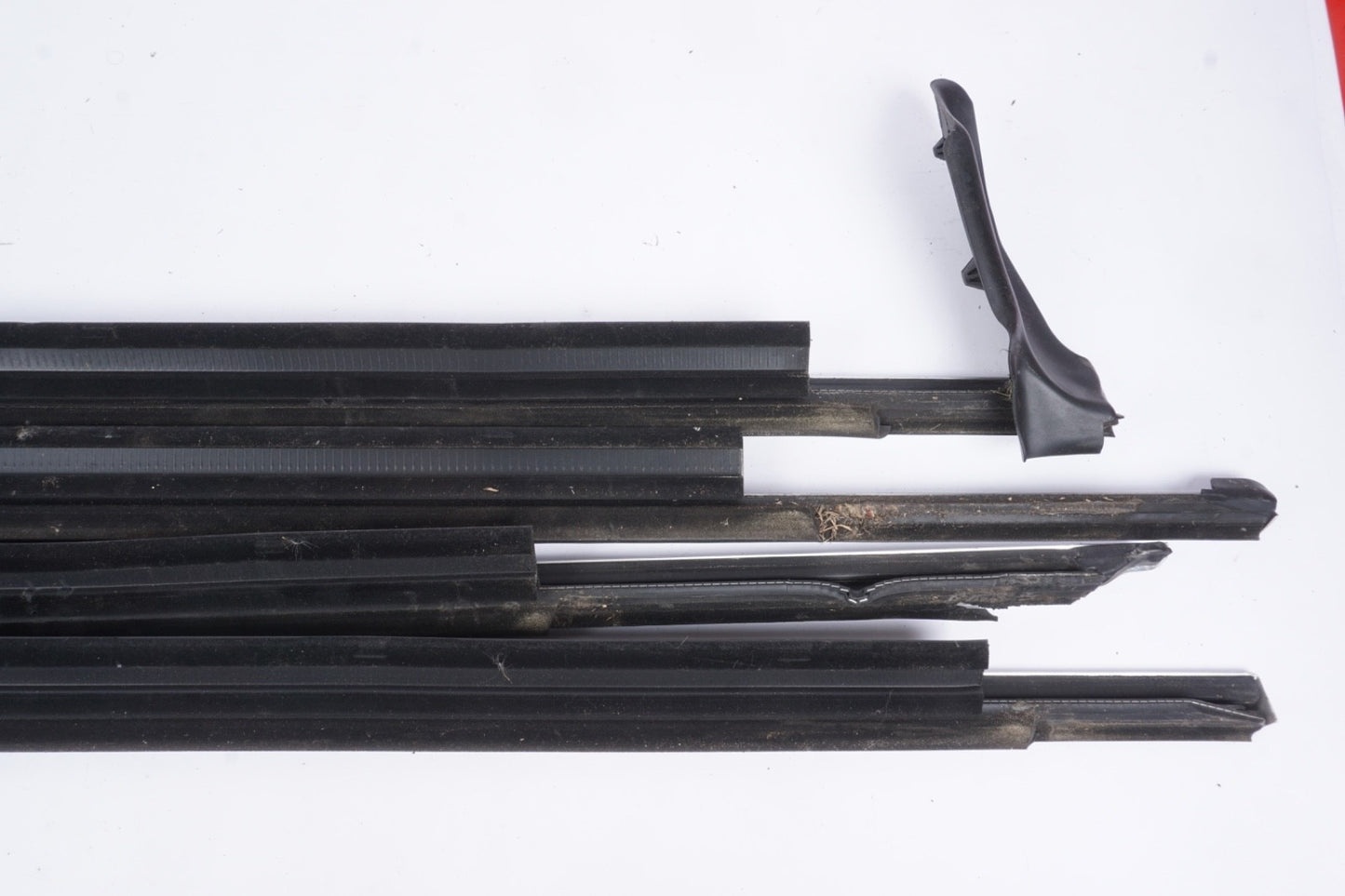 2011-2017 Audi A8L D4 Front Rear Left  Right Door Window Belt Molding Trim  SET