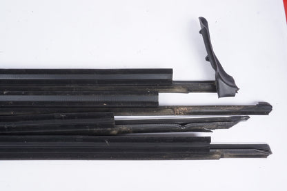 2011-2017 Audi A8L D4 Front Rear Left  Right Door Window Belt Molding Trim  SET
